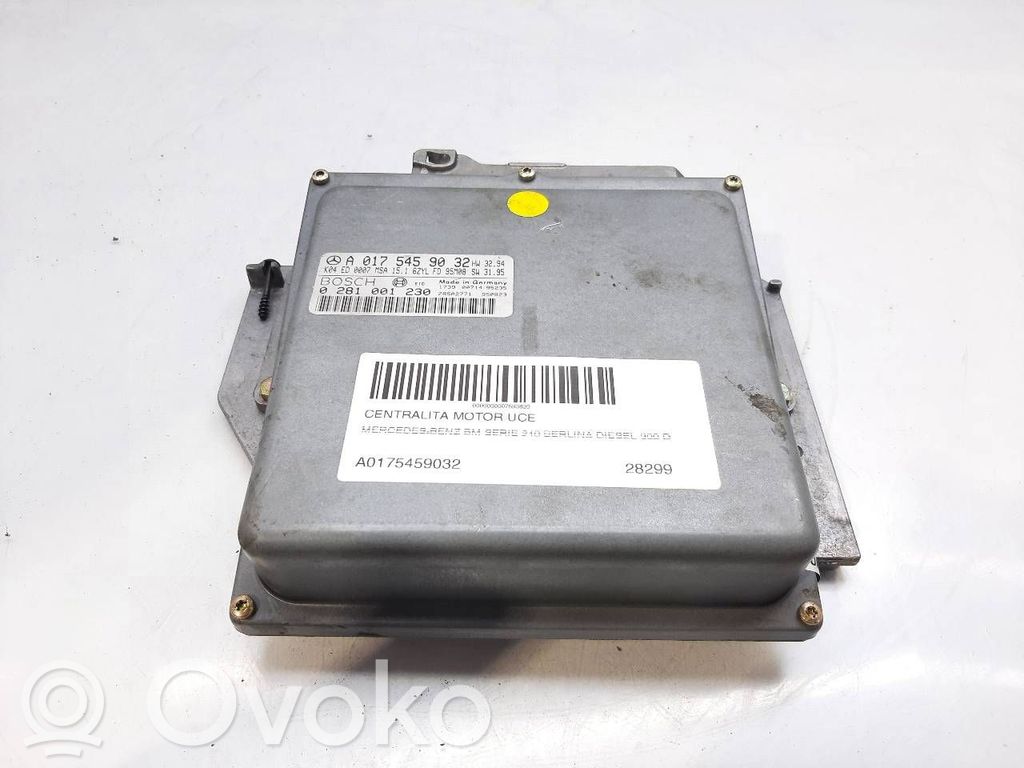 Mercedes-Benz E W212 Unitate/modul de control motor 