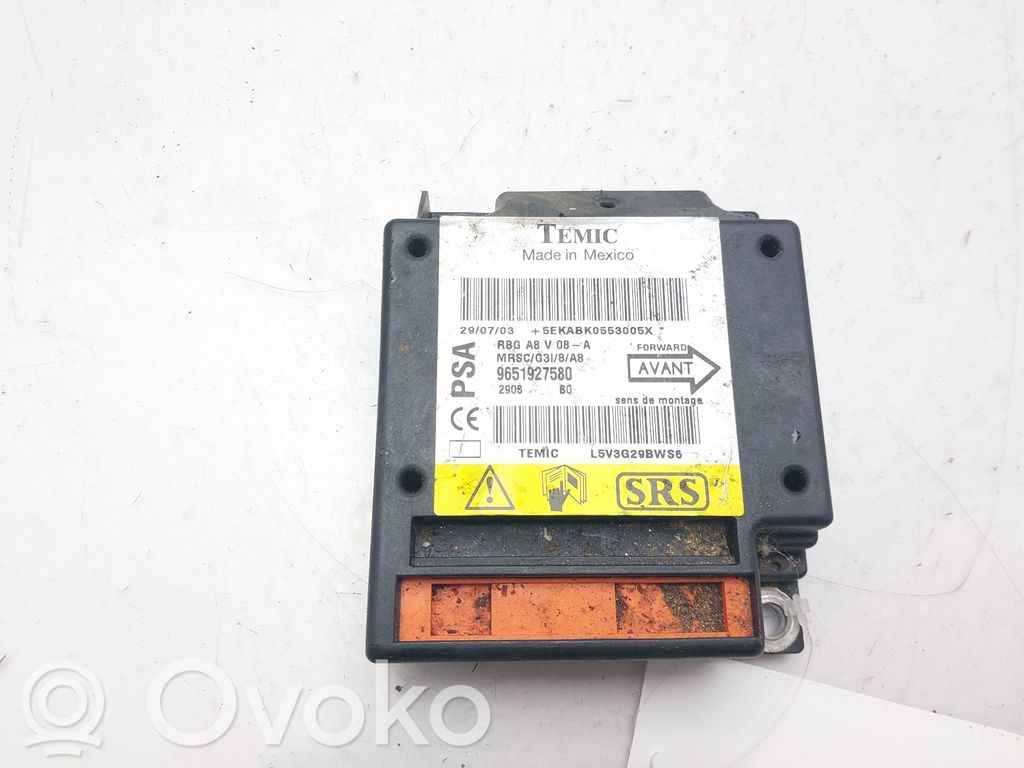 Citroen C3 Centralina/modulo airbag