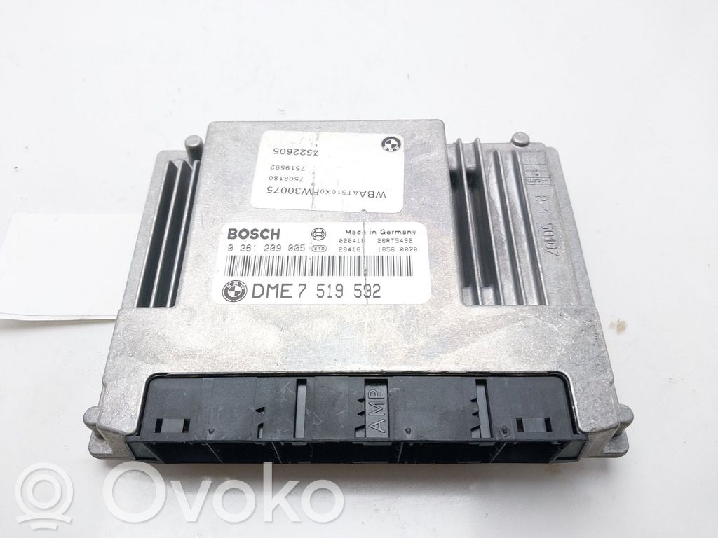 Moottorin ohjainlaite/moduuli   7519592