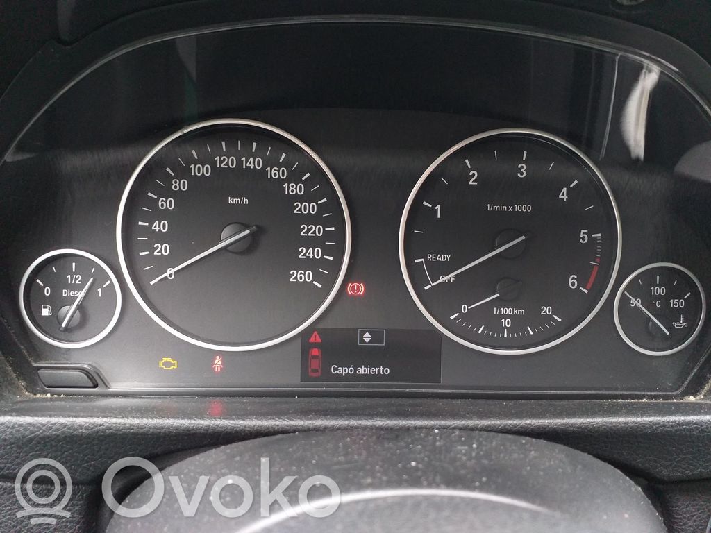 BMW 3 F30 F35 F31 Geschwindigkeitsmesser Cockpit 