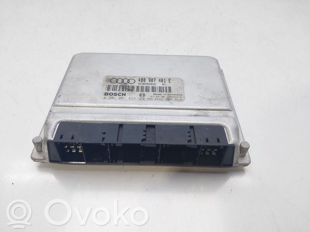 Unidad de control/módulo del motor   4B0907401E