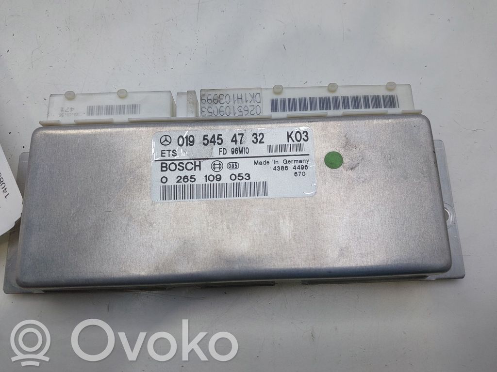 Unidad de control/módulo del ABS   0195457432