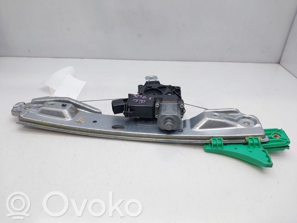 Opel Astra J Regulador manual de la ventanilla trasera 