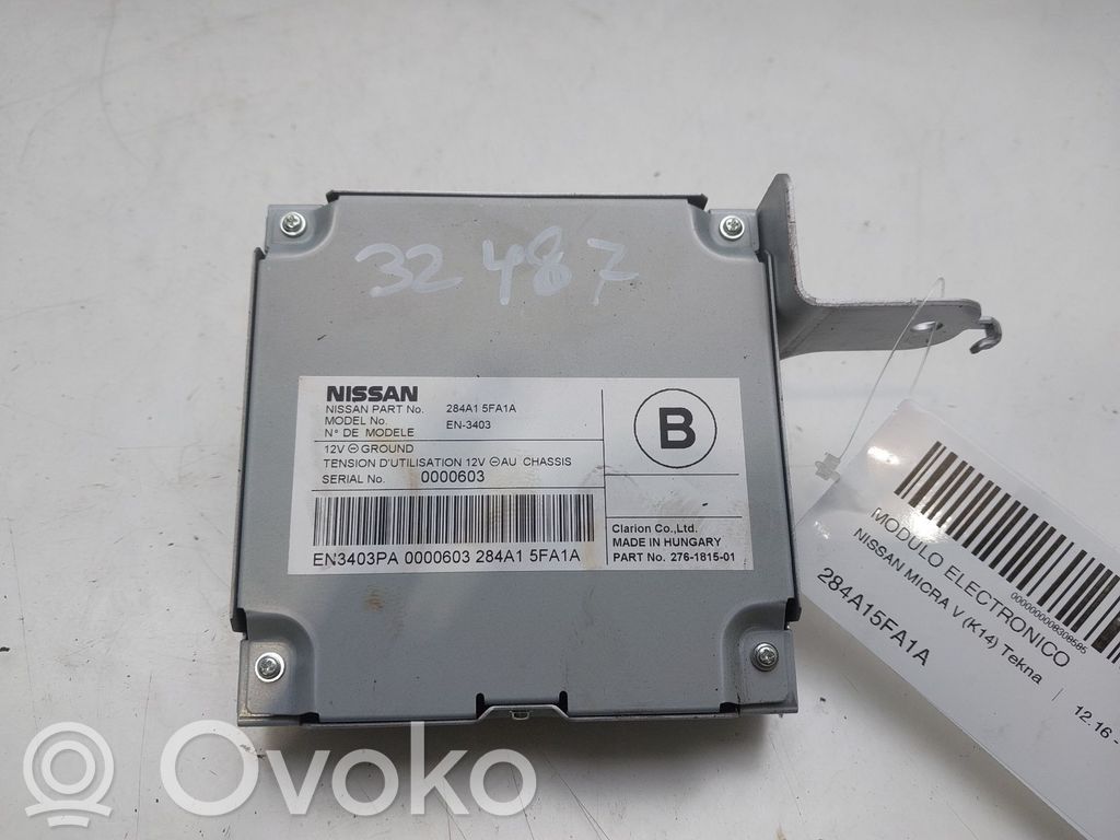 Nissan Micra K14 Autres unités de commande / modules 