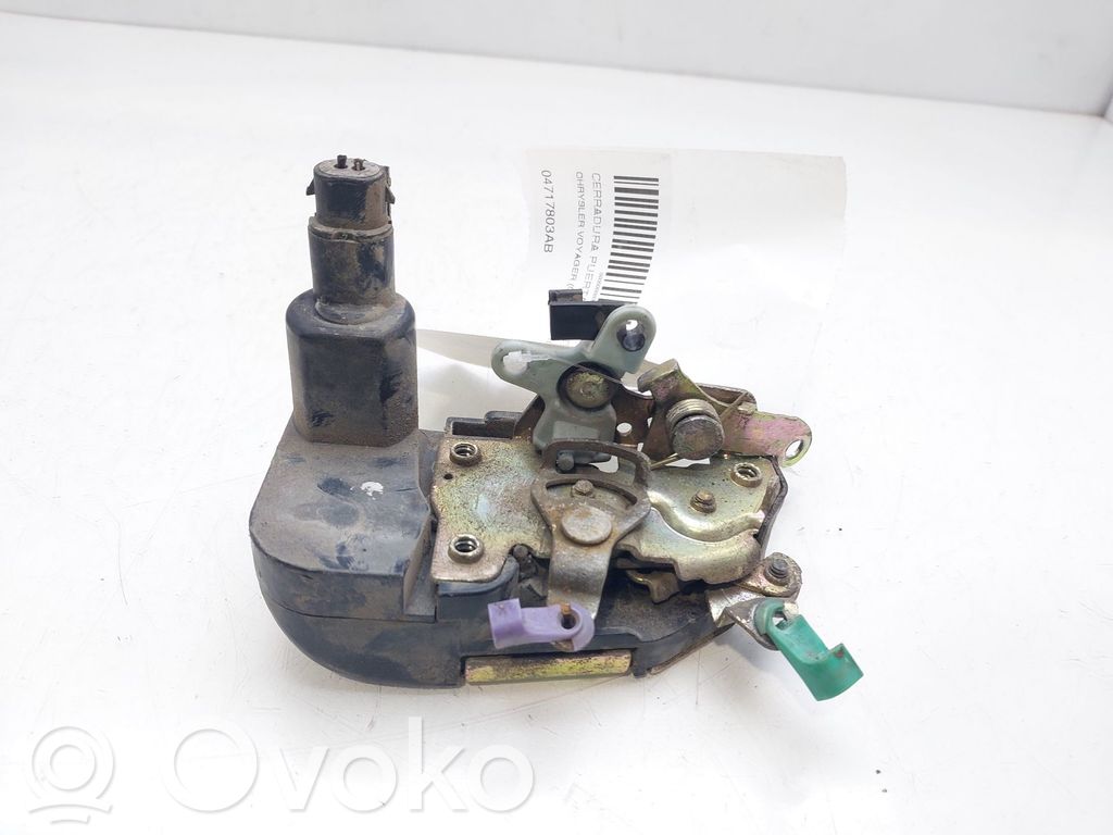 Chrysler Grand Voyager II Serratura portiera anteriore 