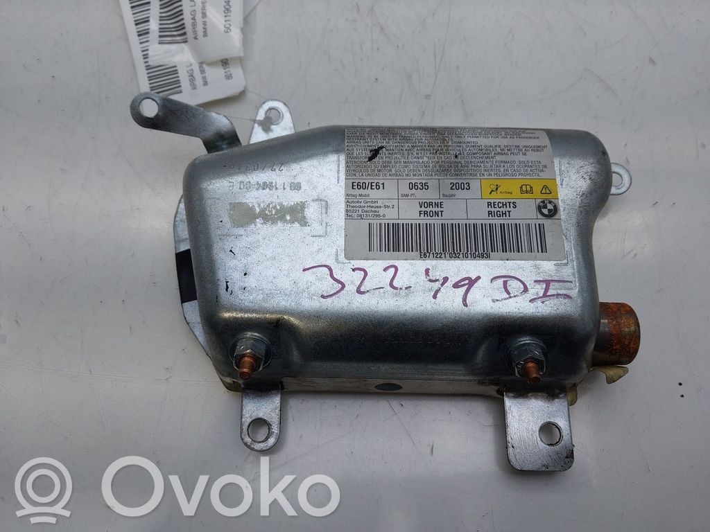 Airbag de la puerta delantera   601190400E