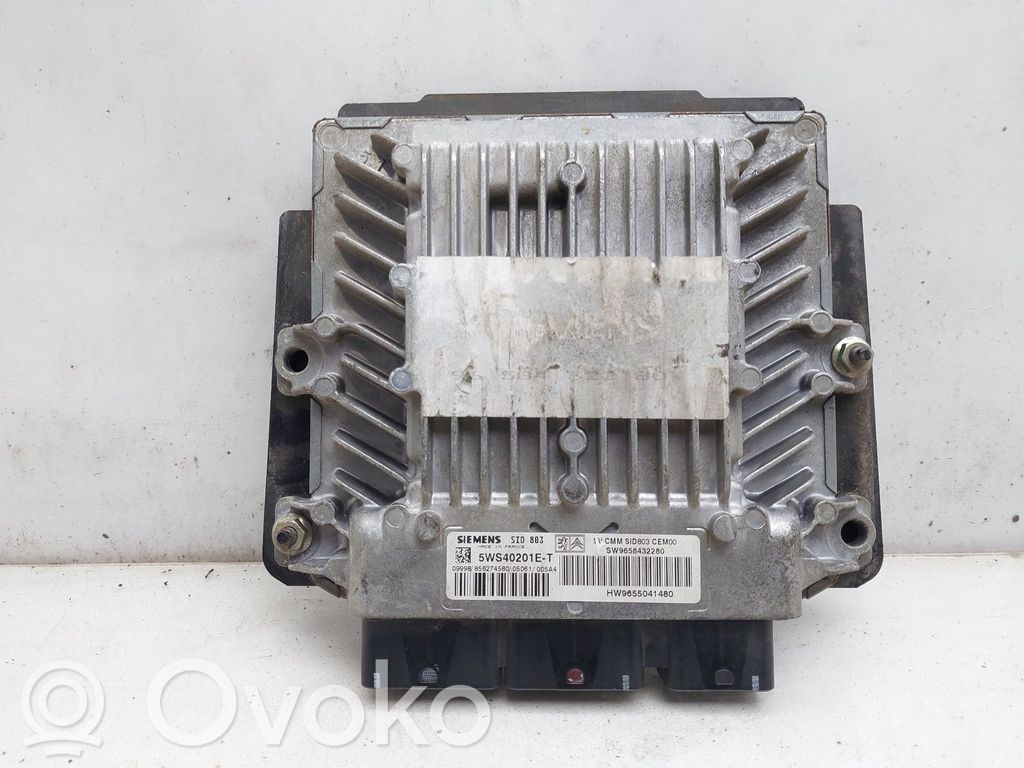 Citroen C4 I Engine control unit/module 