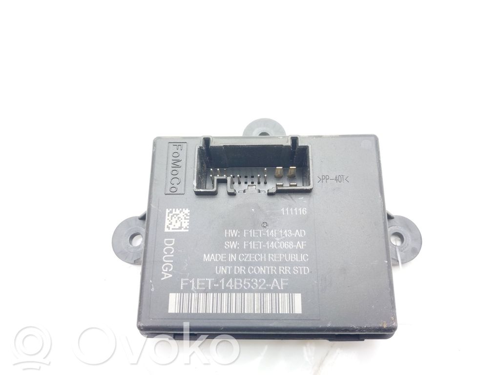 Unidad de control/módulo del bloqueo de puertas   F1ET14B532AF