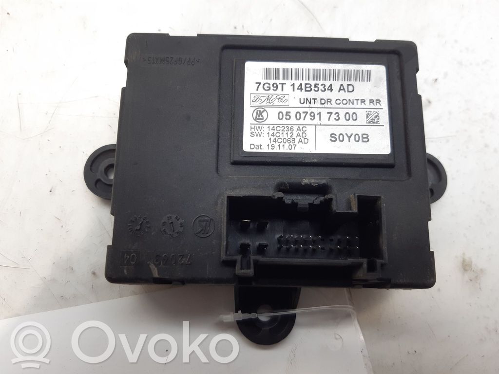 Ford Mondeo MK IV Unidad de control/módulo del bloqueo de puertas