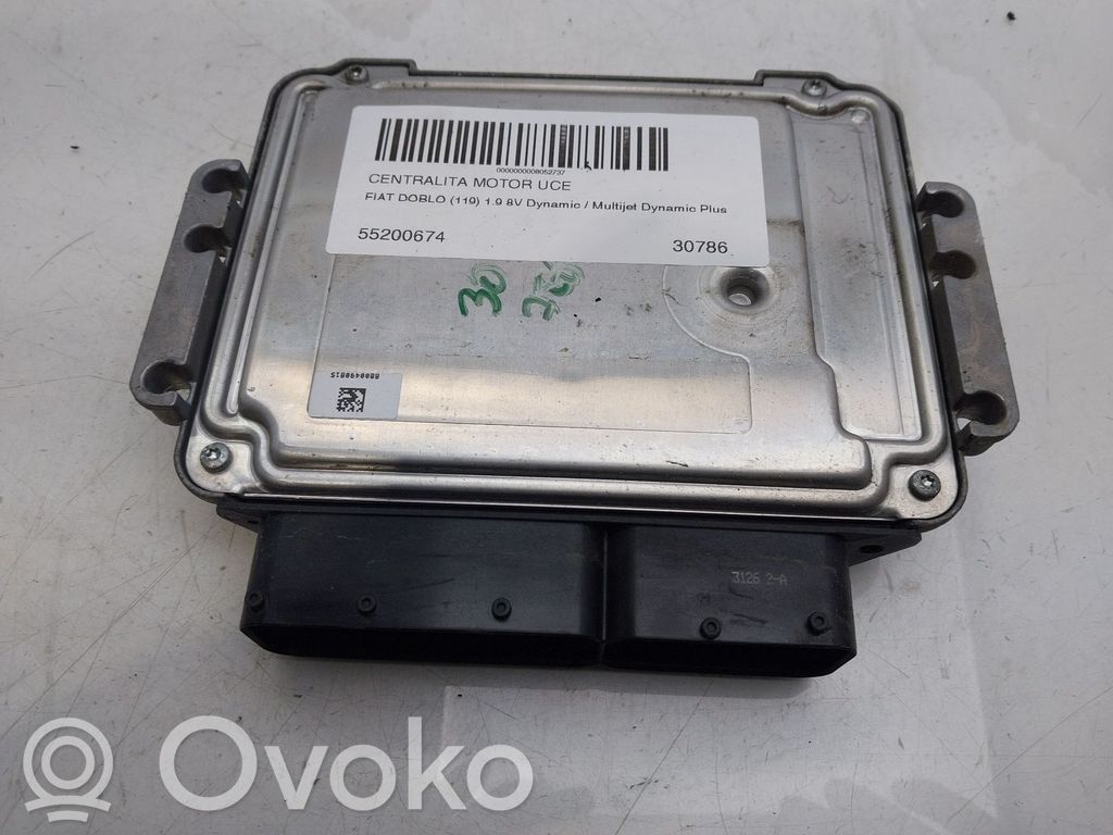 Fiat Doblo Engine control unit/module 