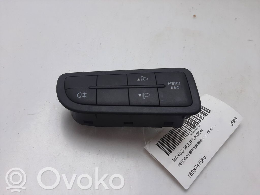 Peugeot Bipper Multifunctional control switch/knob 