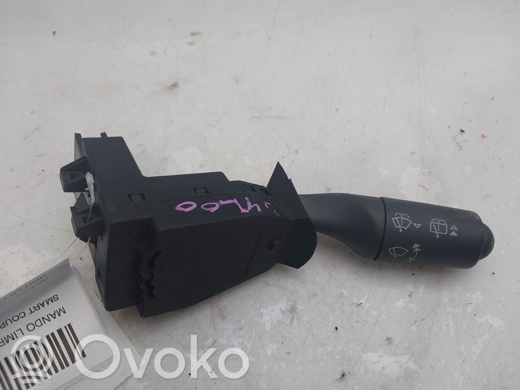 Smart ForTwo I MC01 Palanca de control del limpiaparabrisas 