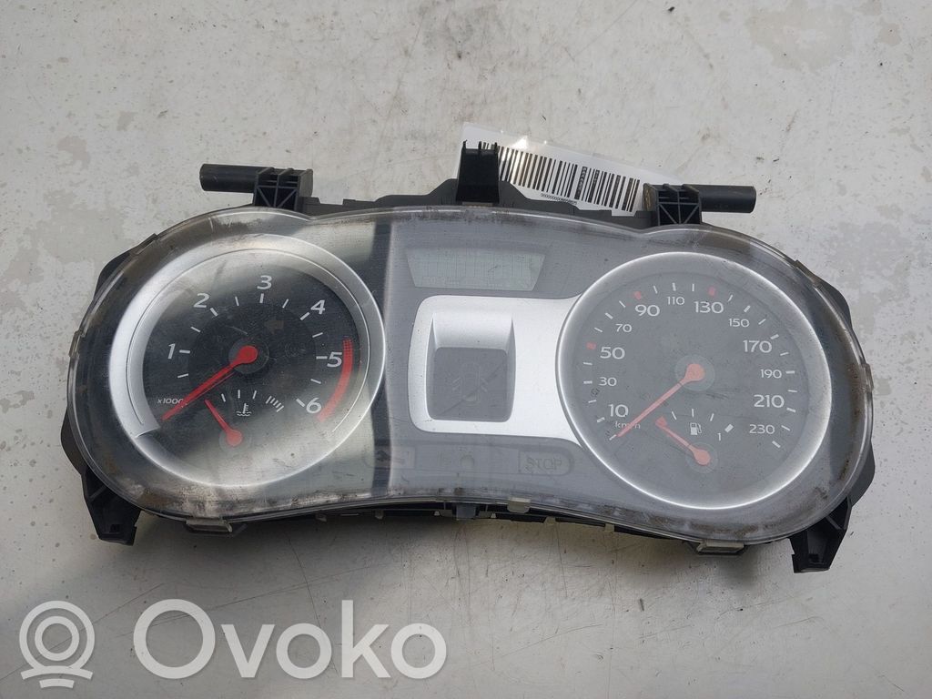 Renault Clio III Spidometrs (instrumentu panelī) 