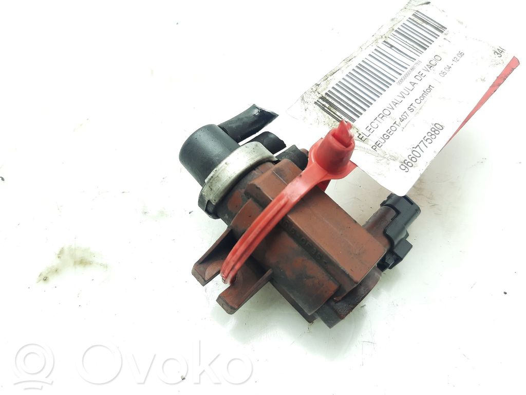 Peugeot 407 Válvula de control del ralentí (regulador) 
