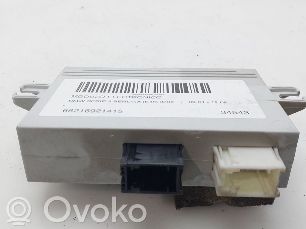 BMW 3 E46 Alte unități/module de control 