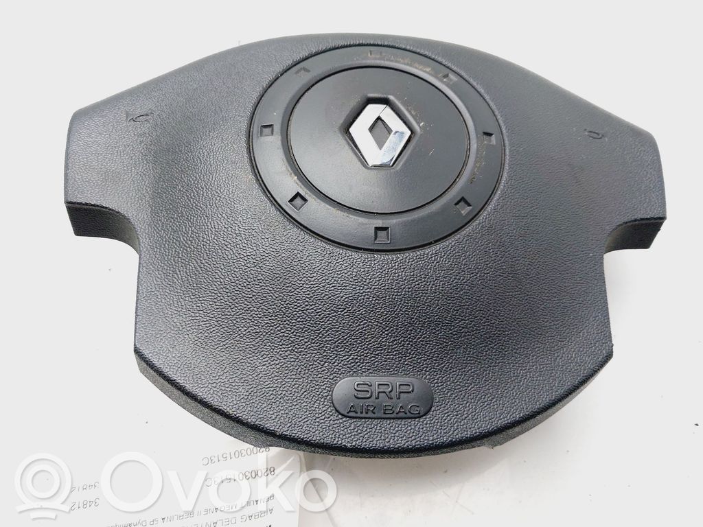 Renault Megane II Ohjauspyörän turvatyyny 