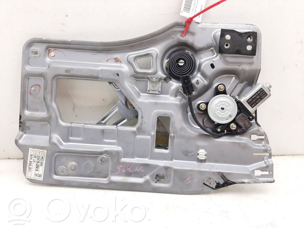 Hyundai Santa Fe Regulador manual de la ventanilla trasera