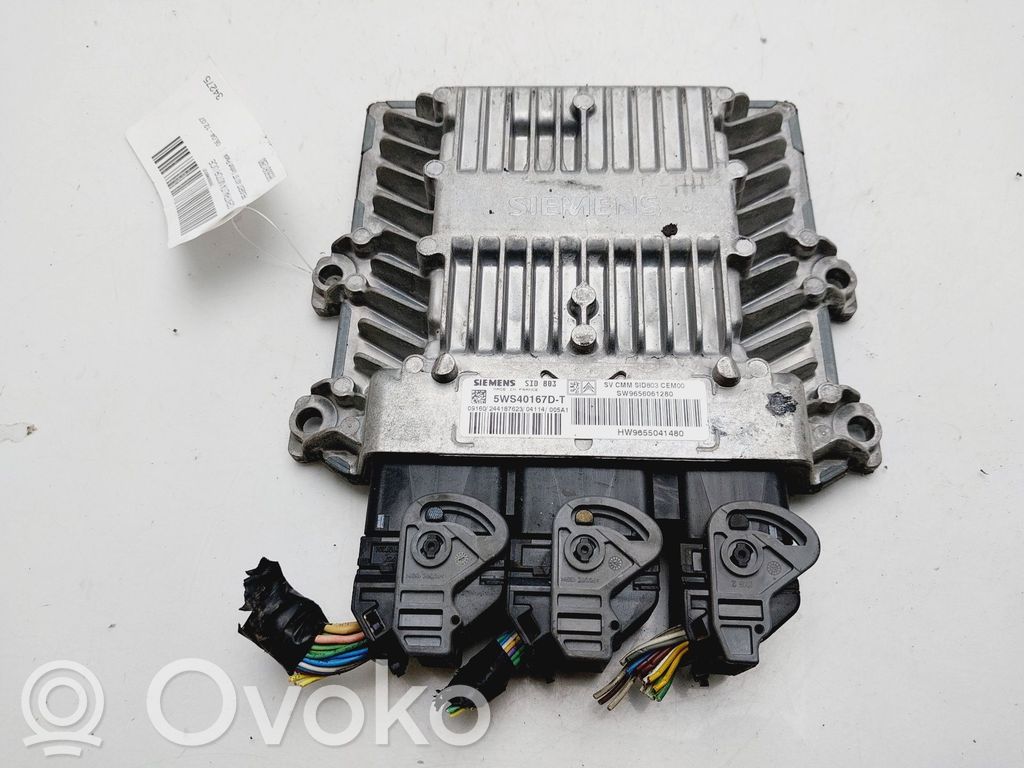 Peugeot 407 Engine control unit/module 