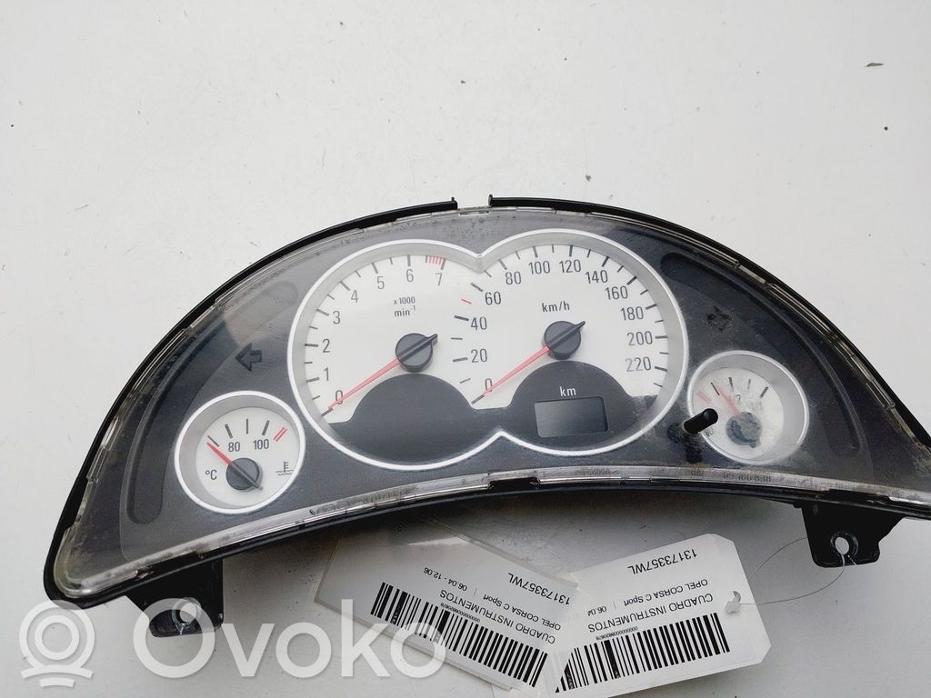Opel Corsa C Nopeusmittari (mittaristo) 