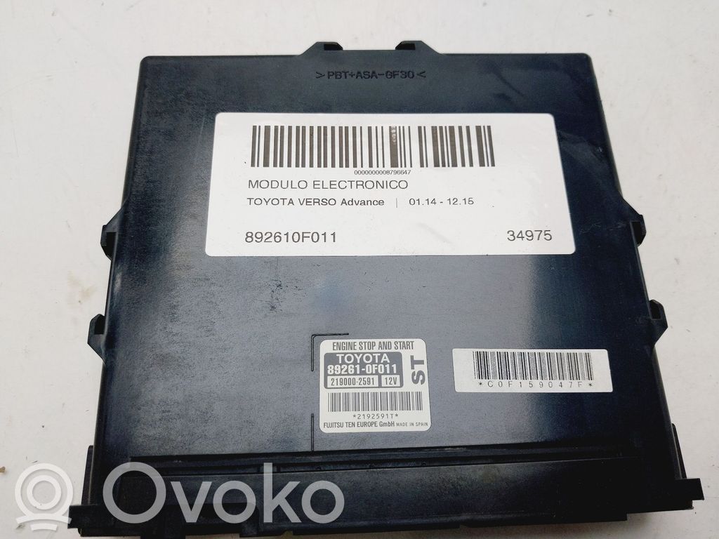 Toyota Verso Alte unități/module de control 