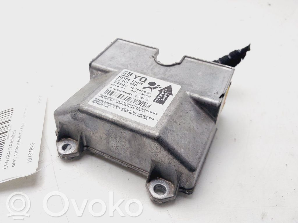Opel Astra H Centralina/modulo airbag