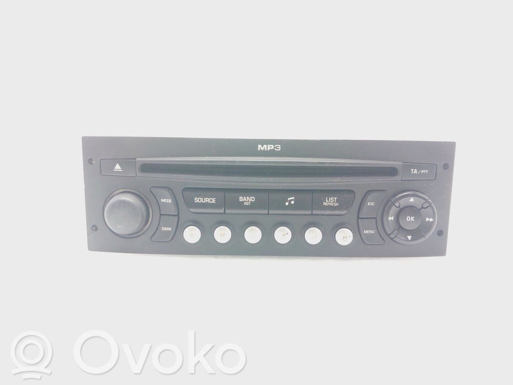 Peugeot 207 Unità principale autoradio/CD/DVD/GPS