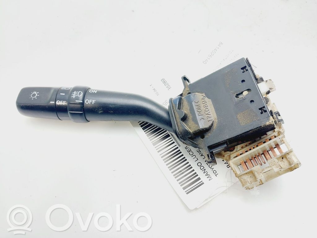 Toyota Land Cruiser (J120) Interruptor de luz 