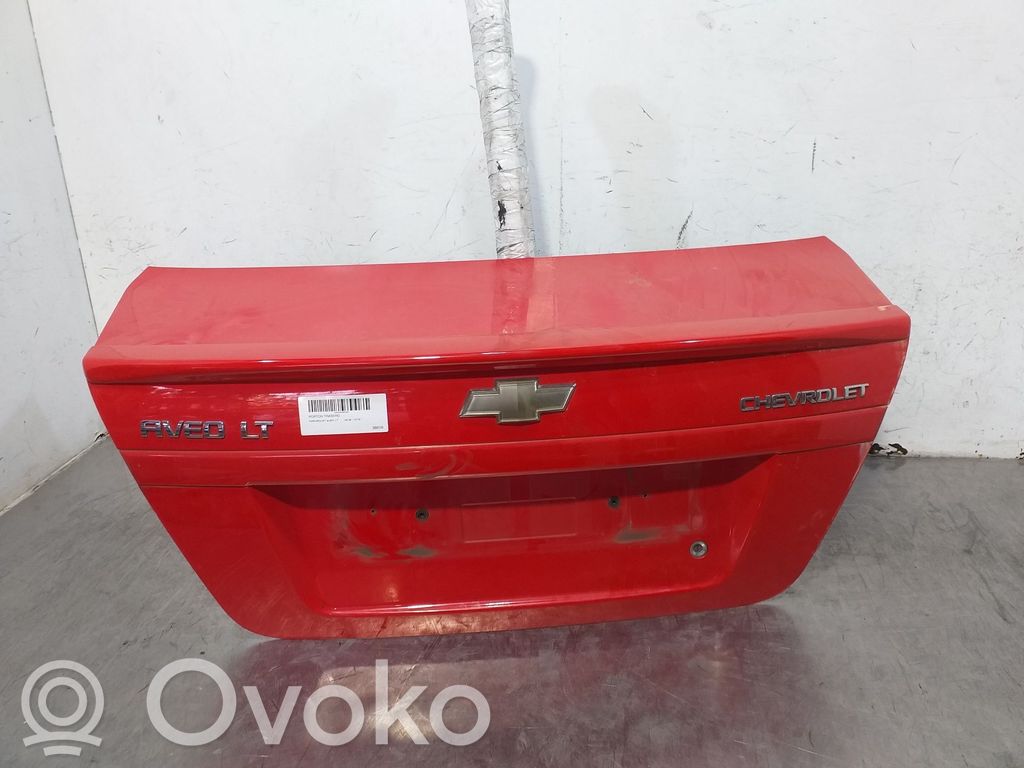 Chevrolet Aveo Puerta del maletero/compartimento de carga 