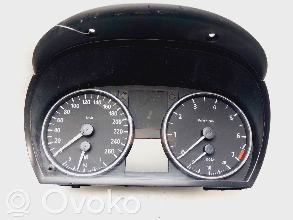 BMW 3 E90 E91 Nopeusmittari (mittaristo) 