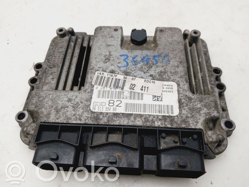 Peugeot 206 Engine control unit/module 