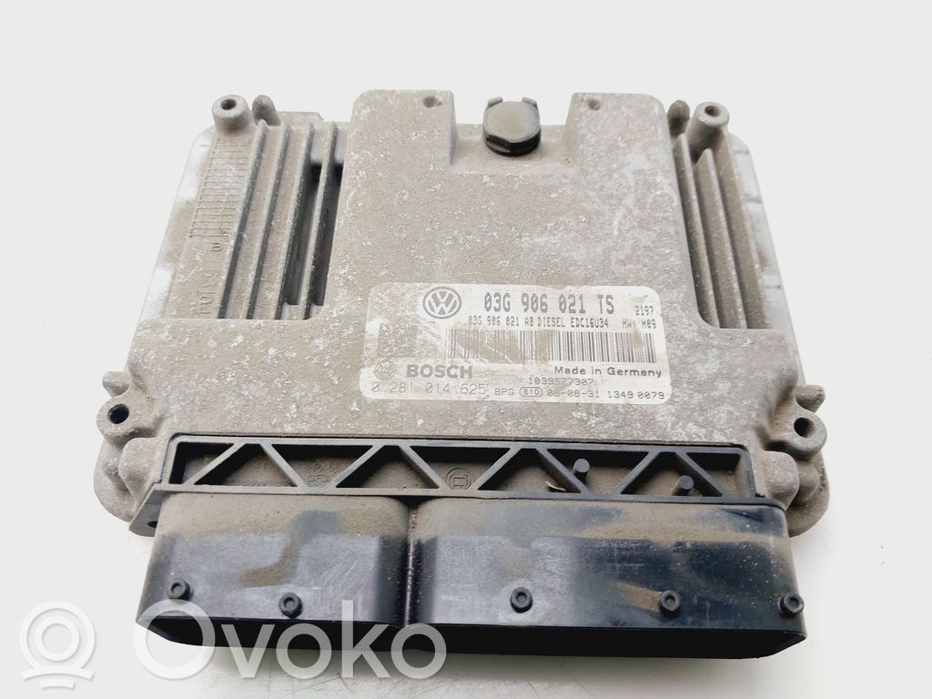 Volkswagen Golf Plus Sterownik / Moduł ECU 