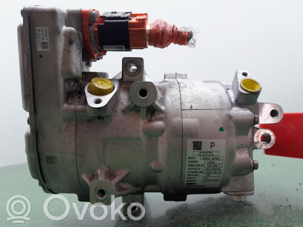 Nissan Qashqai J12 Compressore aria condizionata (A/C) (pompa)