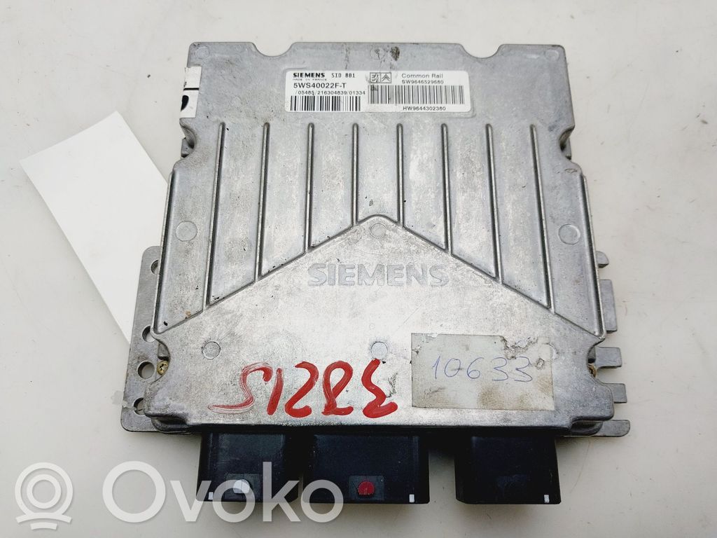 Citroen C5 Engine control unit/module 