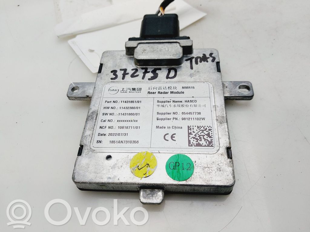 MG ZS Autres unités de commande / modules 