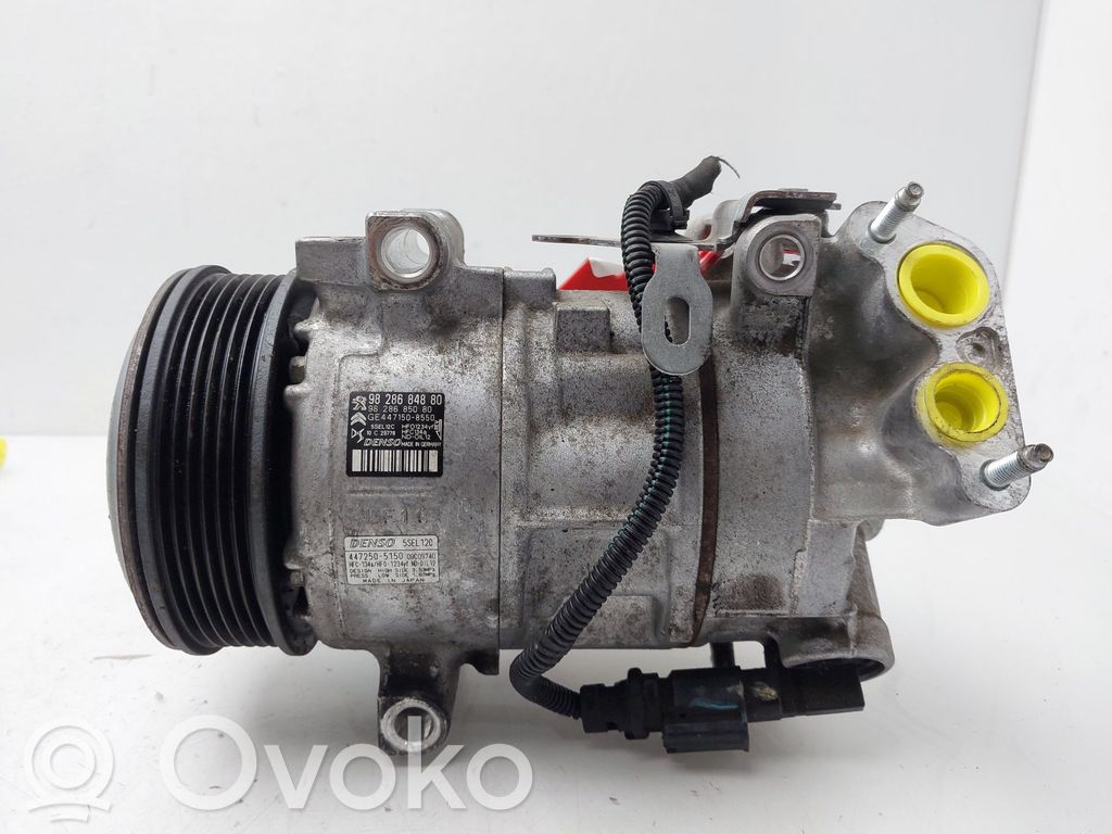 Peugeot 208 II Compressore aria condizionata (A/C) (pompa)