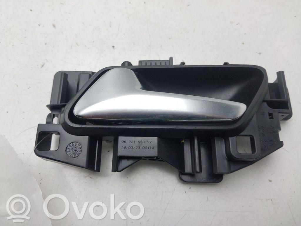 Manecilla interna puerta trasera   98201553VV
