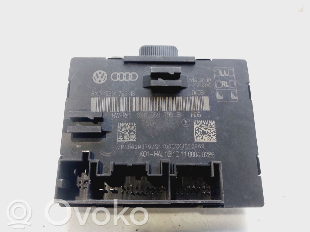 Door central lock control unit/module   8X0959795B