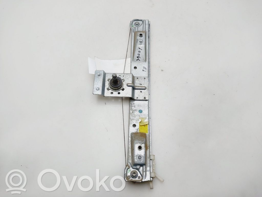 Opel Corsa D Regulador manual de la ventanilla trasera 