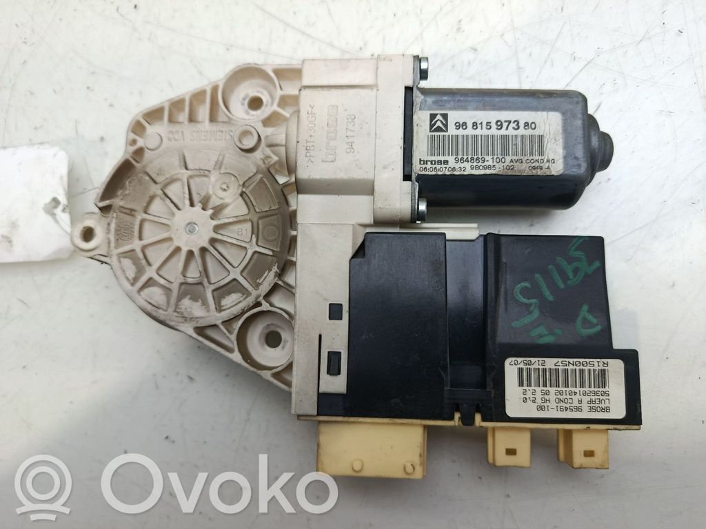 Citroen C5 Motor macara geam ușă față 