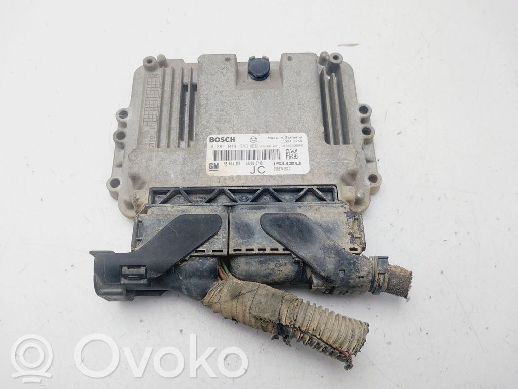 Unidad de control/módulo del motor   98074154