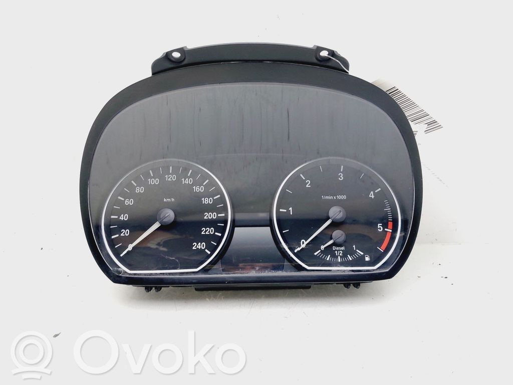 BMW 1 E81 E87 Speedometer (instrument cluster) 
