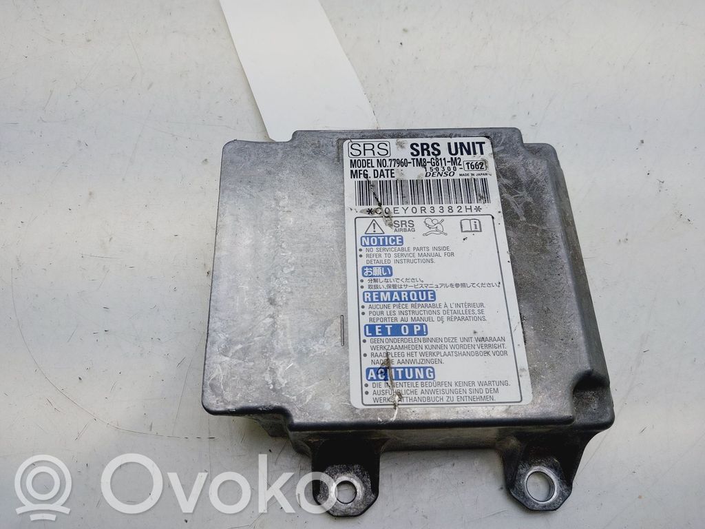 Honda Insight Module de contrôle airbag 