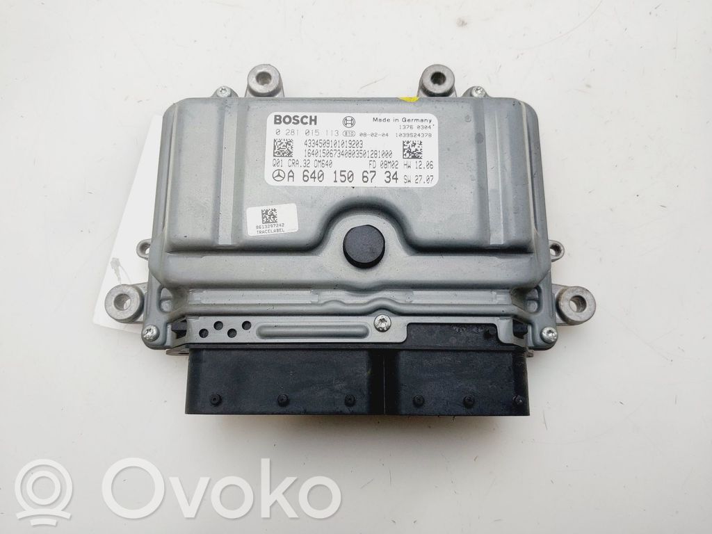 Engine control unit/module   A6401506734