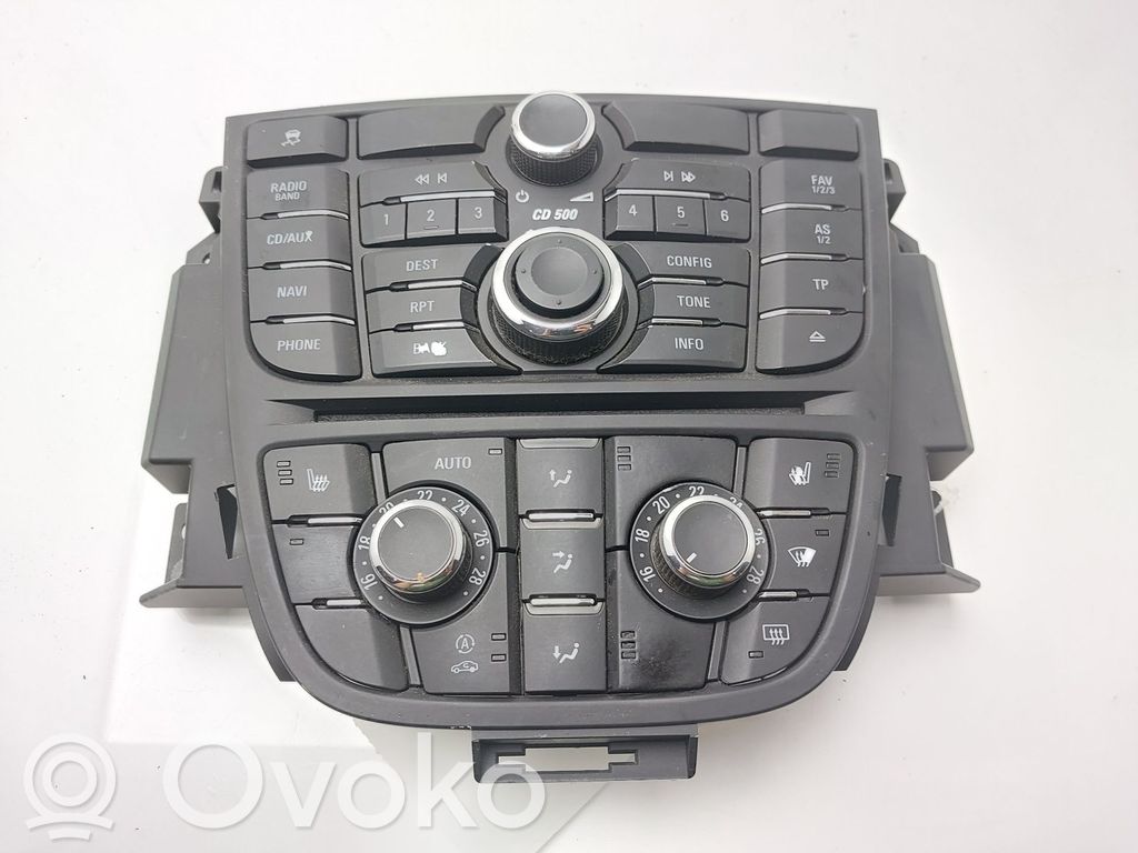 Opel Astra J Interruptor de control multifunción 