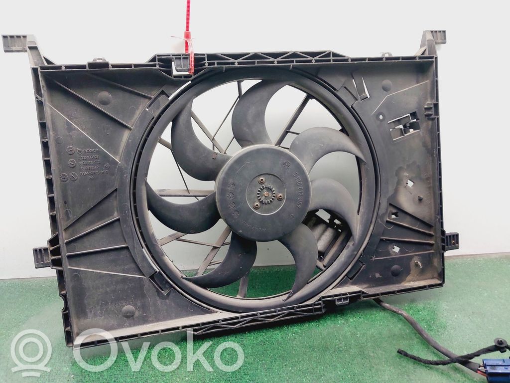 Mercedes-Benz B W245 Ventilatore di raffreddamento elettrico del radiatore