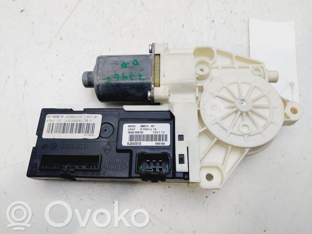 Renault Laguna III Motor macara geam ușă față 