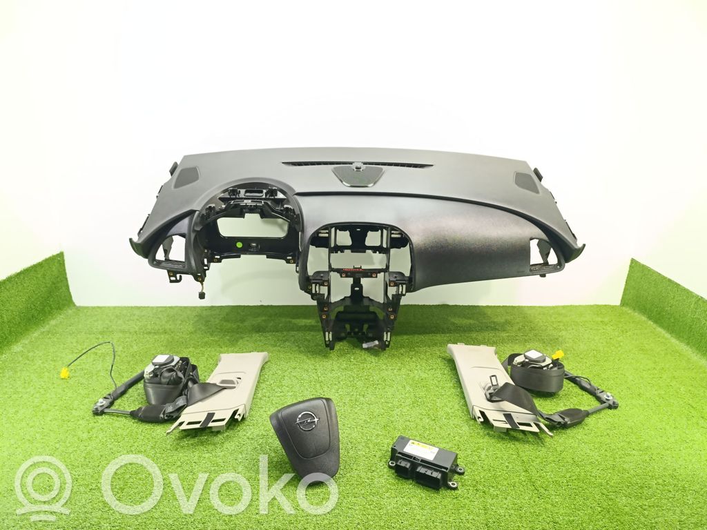 Opel Astra J Juego de airbag con panel 