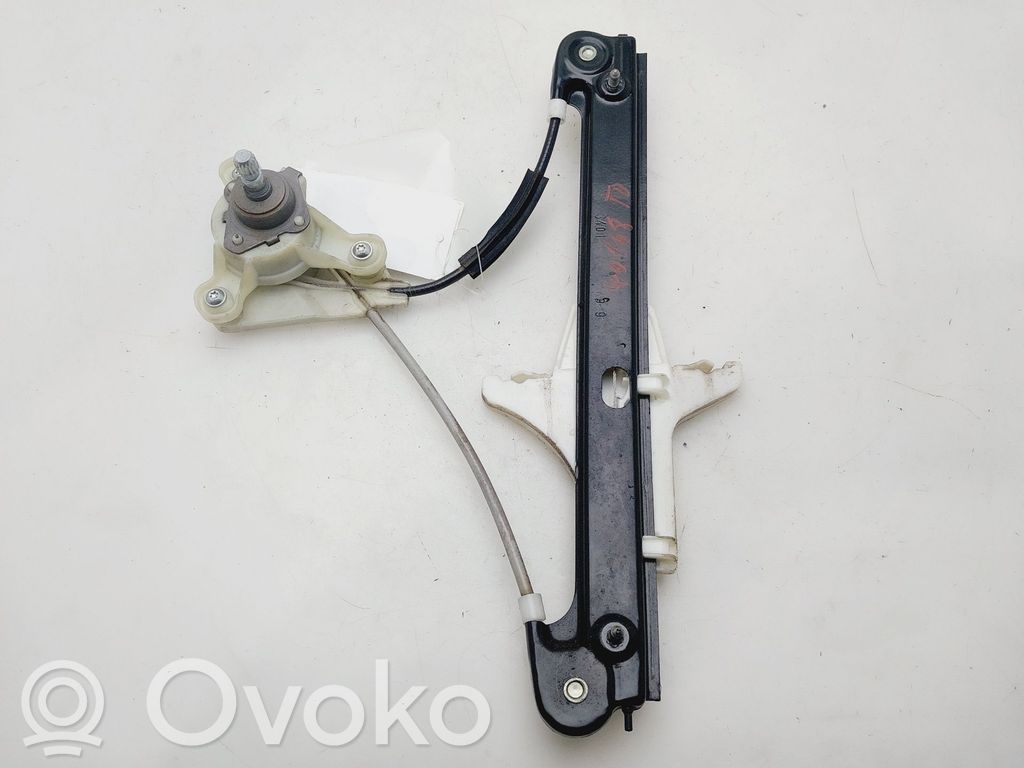 Volkswagen Polo V 6R Regulador manual de la ventanilla trasera 