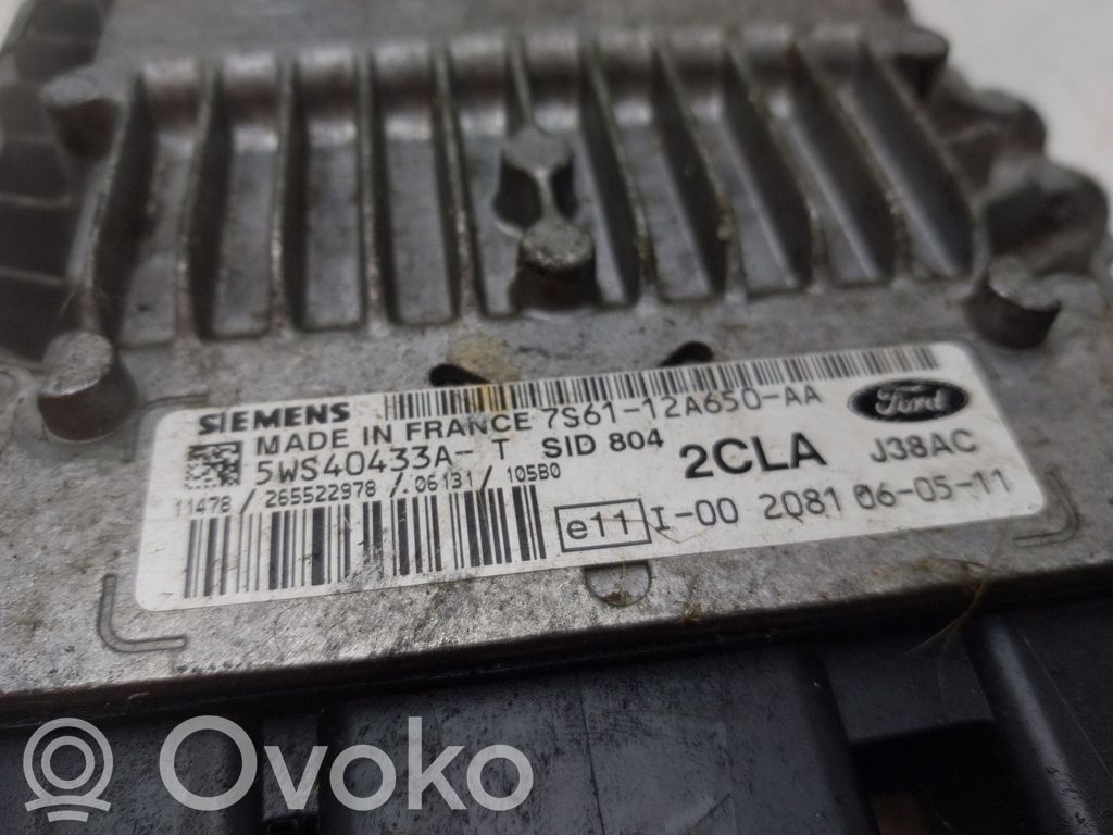 Unitate/modul de control motor   7S6112A650AA