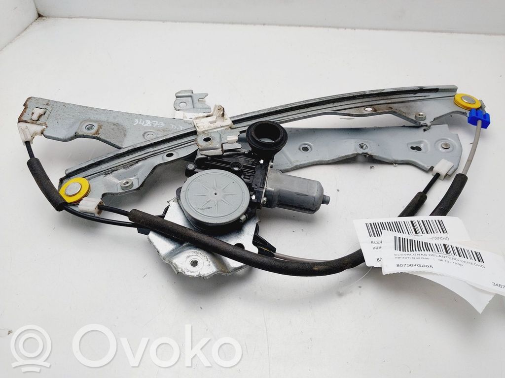 Infiniti Q50 Alzacristalli della portiera anteriore con motorino